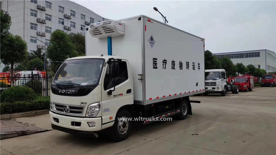 Foton Ollin 5 ton medical waste transport truck