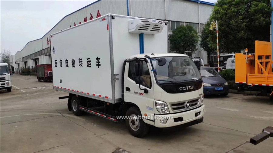 Foton Ollin 5m medical waste truck