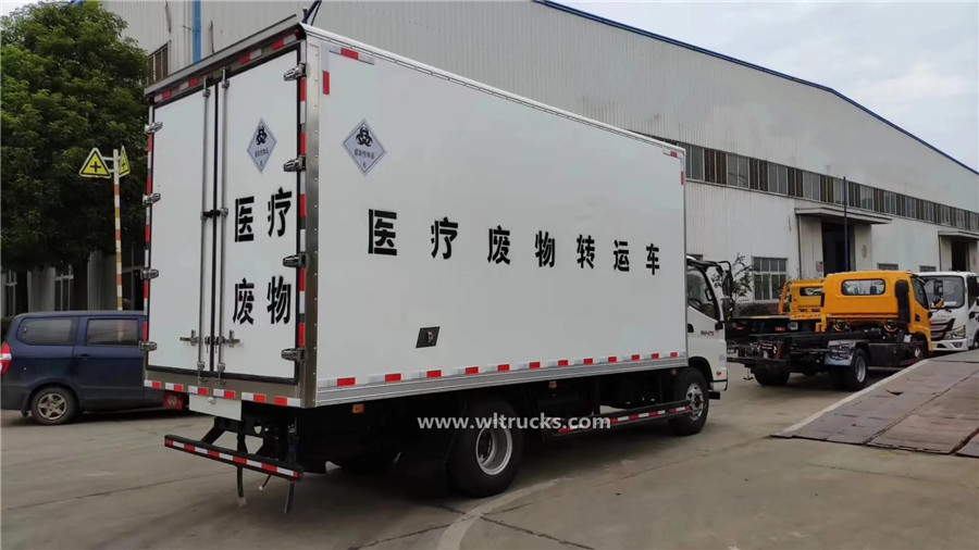 Foton Ollin 5t medical waste transfer truck
