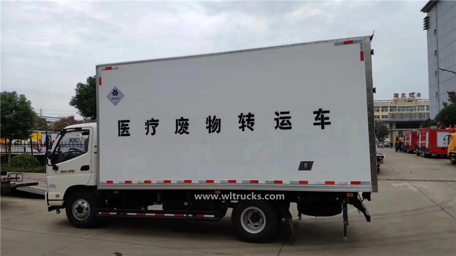 Foton Ollin 6 ton hazardous medical waste trucks