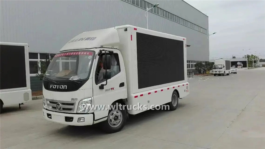 Foton Ollin 6.8㎡ mobile truck led tv screen
