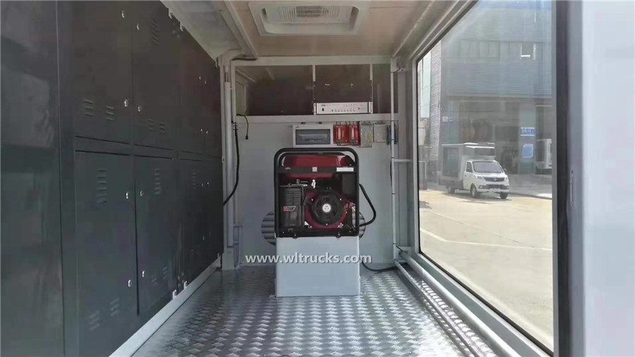 Foton petrol led screen for mobile truck