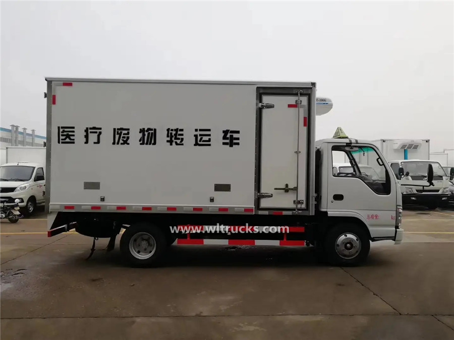 Isuzu 3 ton hazardous medical waste trucks