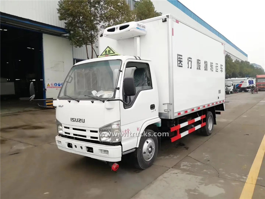 Isuzu 3mt medical waste transport truck