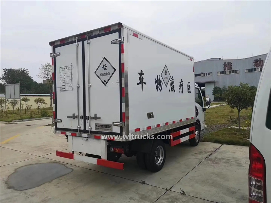 Isuzu 4m medical waste transportation truck