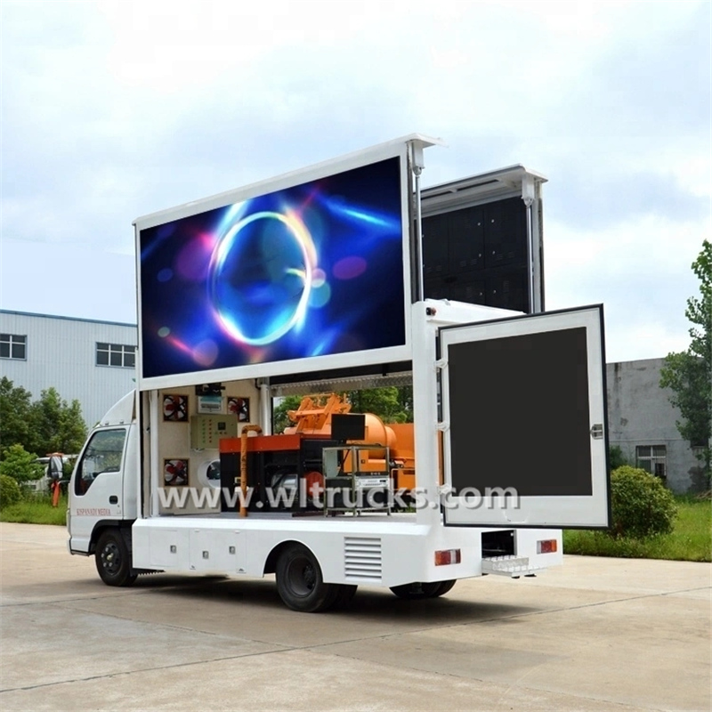 Isuzu 6.8㎡ led stage truck