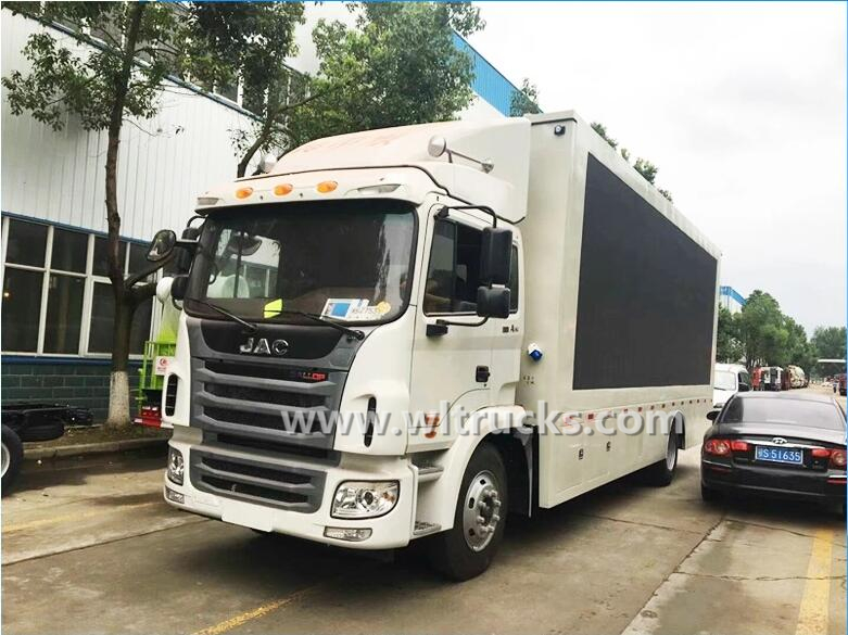 JAC 12 ㎡ led screen for mobile truck