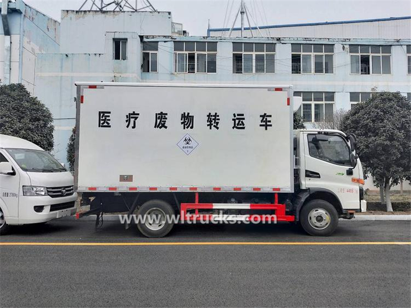 JAC 16cbm medical waste transfer truck