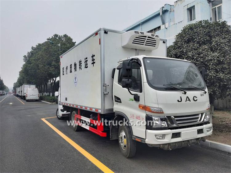 JAC 3 ton medical waste transport vehicle