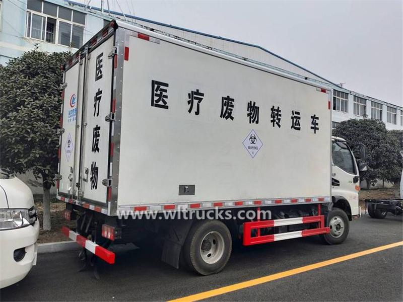 JAC 4 ton medical waste collection truck