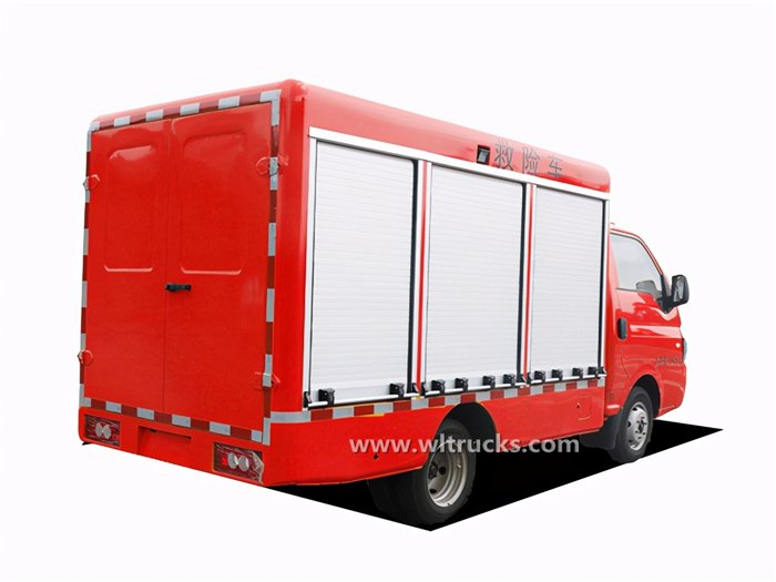 JAC emergency rescue truck