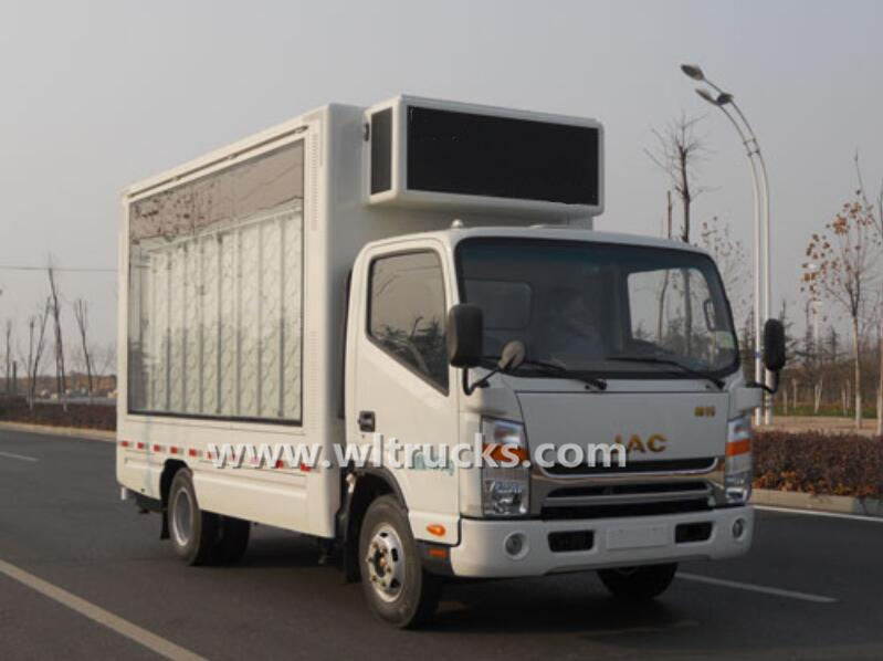 JAC led truck advertising display