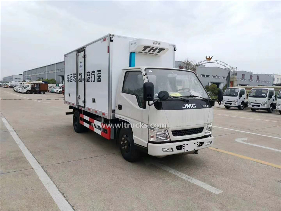 JMC 3 ton medical waste transportation truck