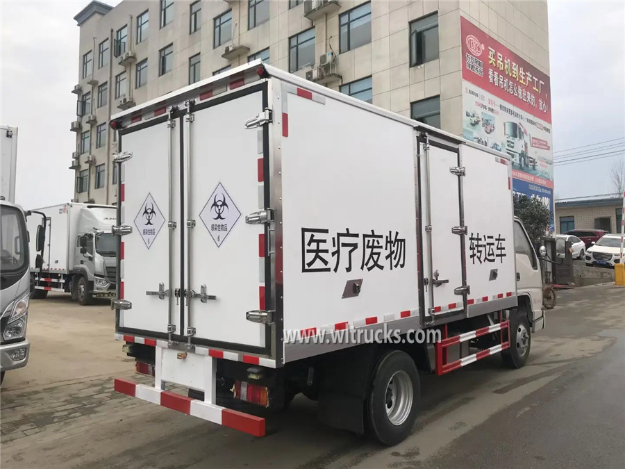 JMC 3t medical waste transport truck