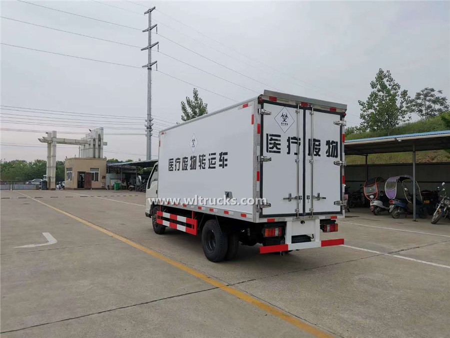 JMC 4m medical waste collection truck
