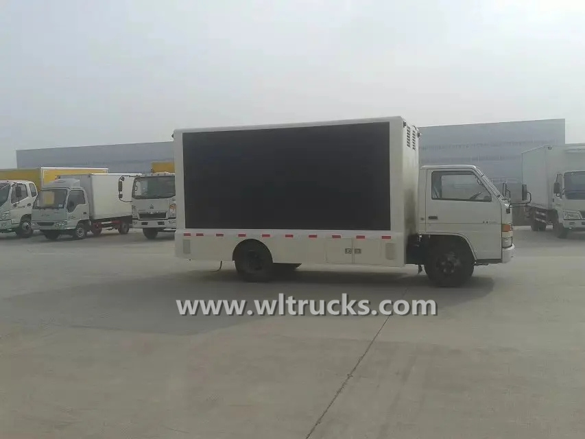 JMC mobile led advertising truck