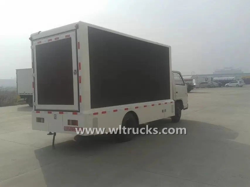 JMC truck mobile advertising led display