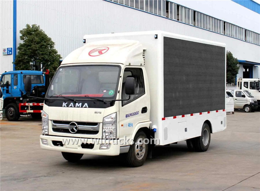 KAMA electric led screen box truck