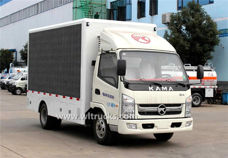 KAMA electric mobile led advertising truck