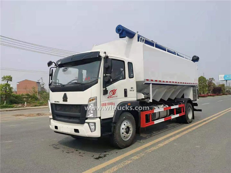 Sinotruk Howo 12 ton feed tanker trucks