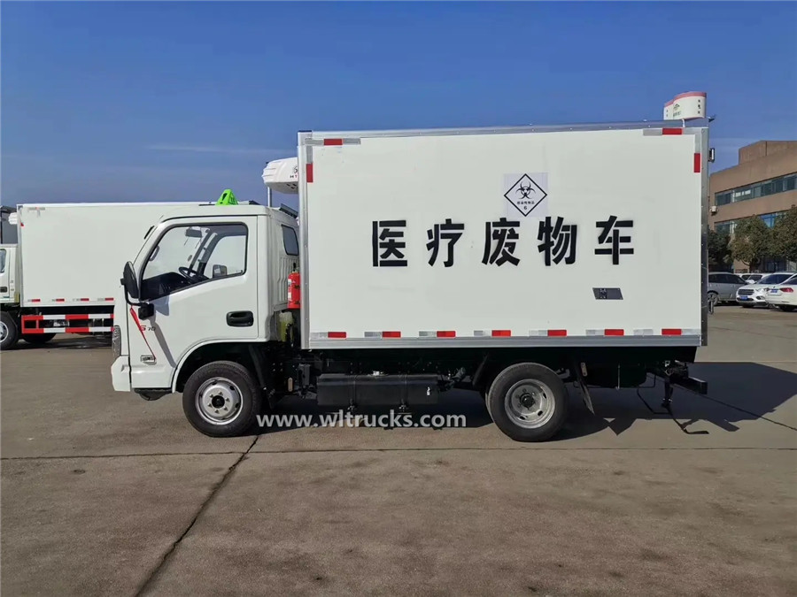 Yuejin 8m3 hazardous medical waste trucks