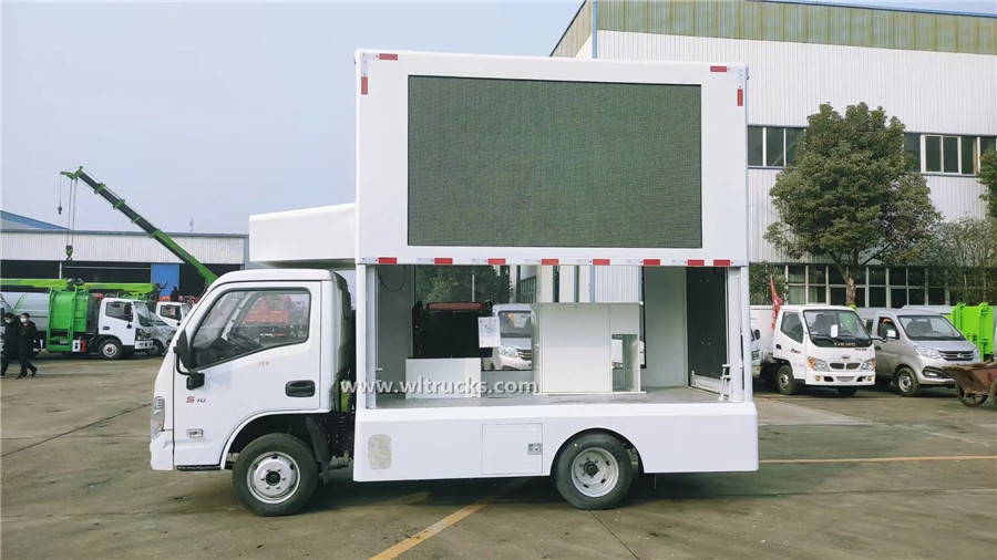 Yuejin led stage truck