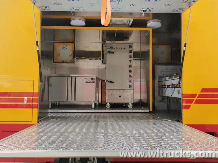custom mobile fast food truck