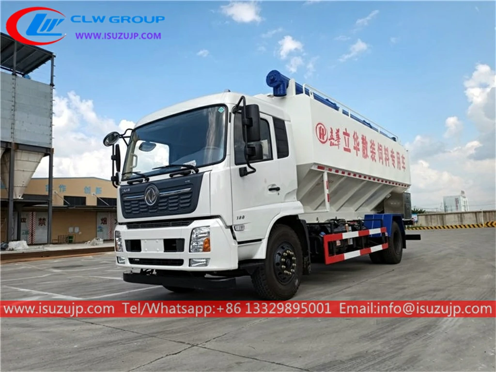 22m3 hydraulic bulk feed transport truck