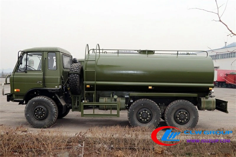 6WD DFAC 10000liters water tank truck