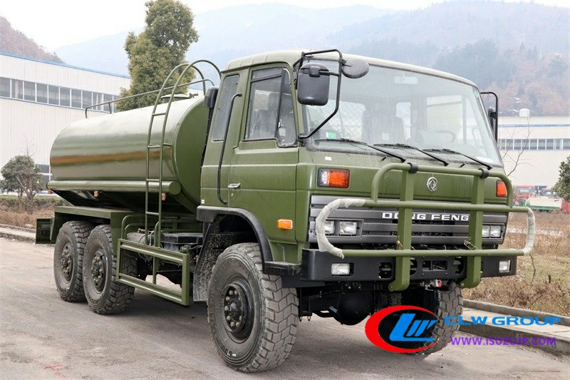 6x6 DFAC 10m3 off road water tanker