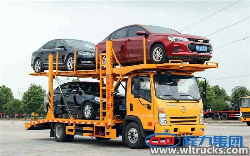 China Da Yun 3 car carrier truck