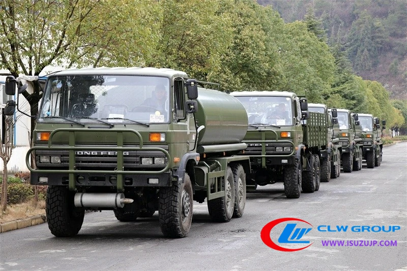 Dongfeng All terrain 10 ton water delivery vehicle