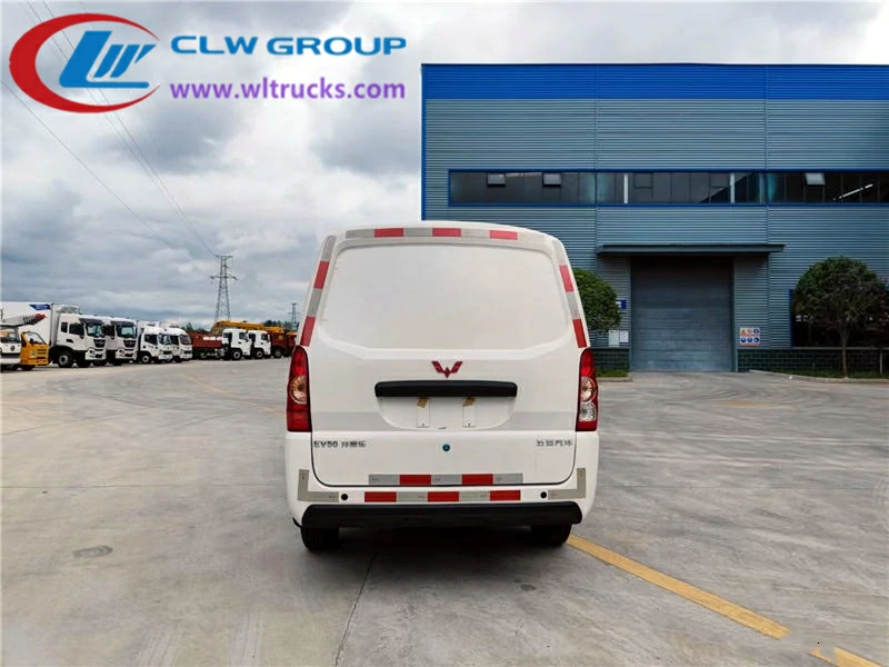 Electric refrigerated box van