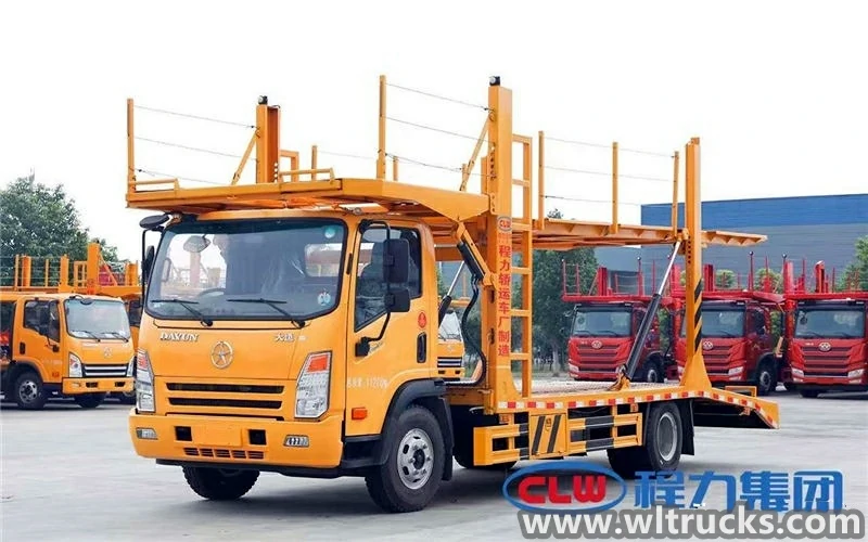 Small vehicle carrier truck