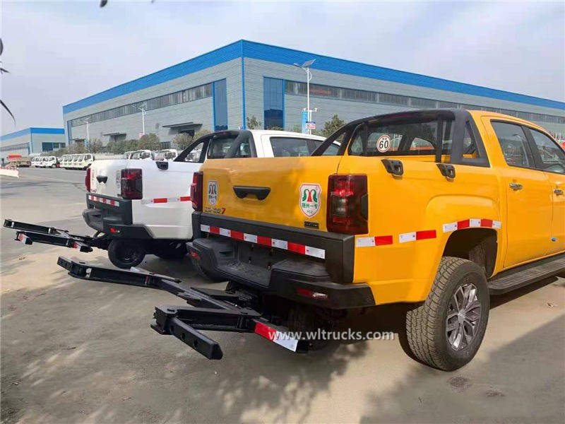 small 4x4 JMC Pickup Wrecker tow car