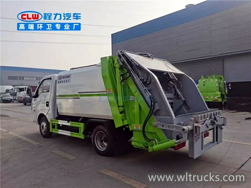 2t waste management garbage truck Peru