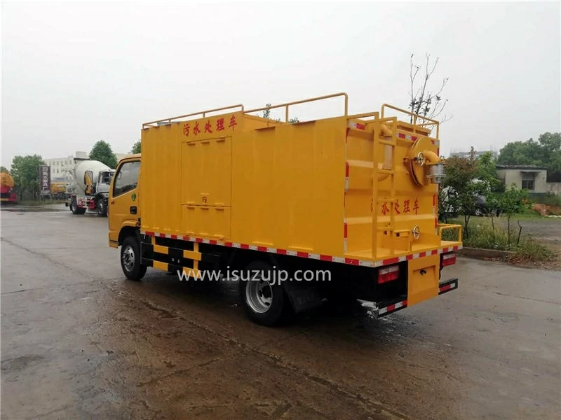 3m3 foul water purification treatment vehicle Thailand