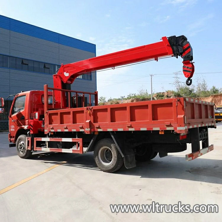China 5t and 8t service truck with crane for sale