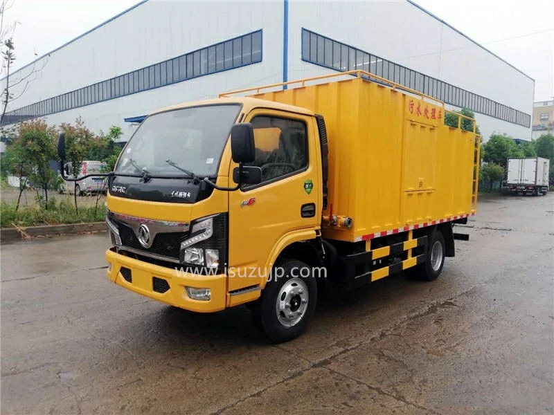 Dongfeng 3 ton sewage treatment vehicle Mongolia