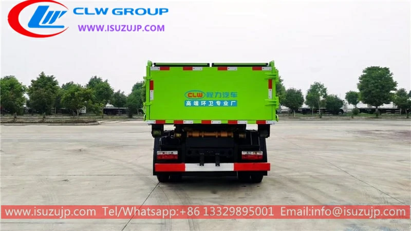 Dongfeng 5 cubic meters arm roll garbage truck
