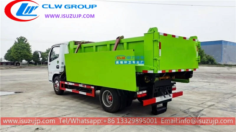 Dongfeng 5cbm arm roll garbage truck