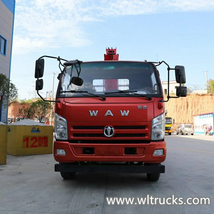 Euro VI WAW 5 ton and 8 ton boom truck crane