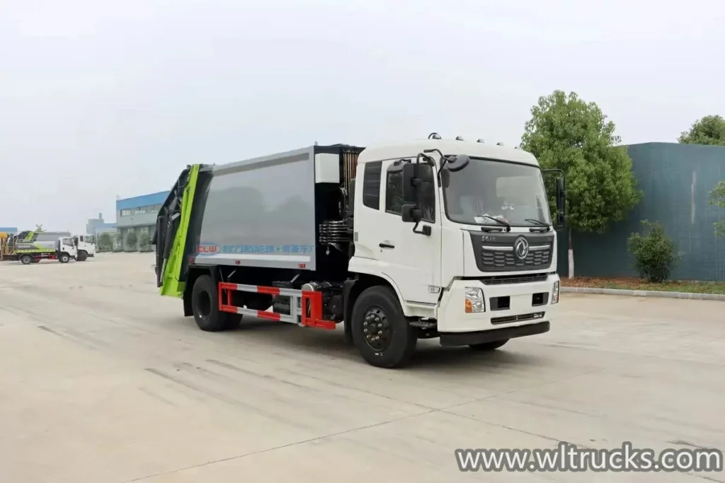 How much cost the Philippines 14cbm rear loader garbage truck？