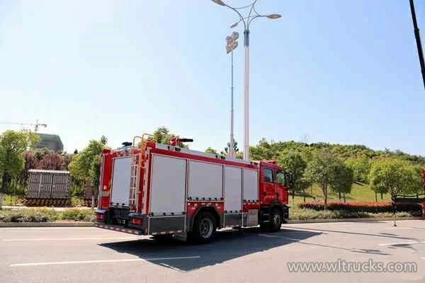 Sinotruk SITRAK 8m3 firefighter truck