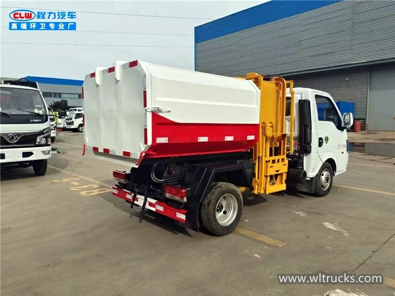 Small side loader rubbish truck Barbados