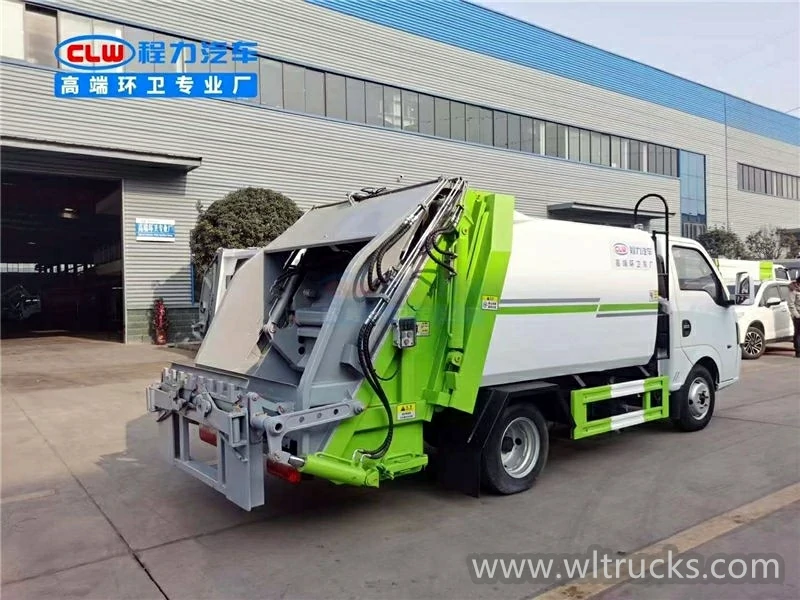 small 3 cubic meters bin truck Ecuador