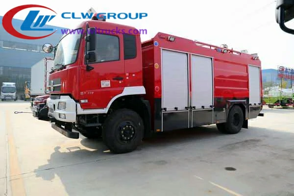 4WD Dongfeng Tianjin All terrain fire truck
