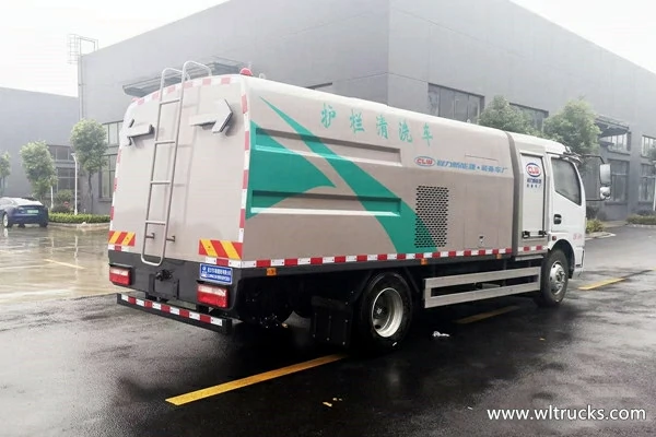 5t Electric road Guardrail Cleaning vehicle