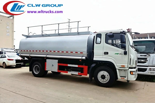 6 wheel JAC DAWOS 18000liters fuel tanker truck