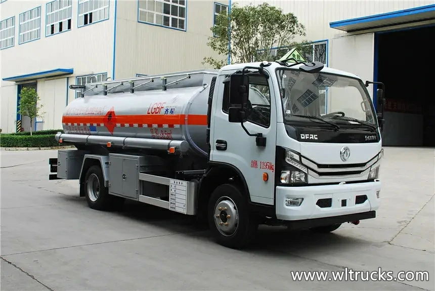 Dongfeng 8 ton fuel tanker trucks for sale
